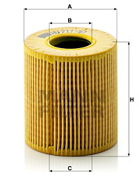 Oljefilter MANN-FILTER HU 711/51 x