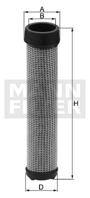 Sekundärluftfilter MANN-FILTER CF 1111