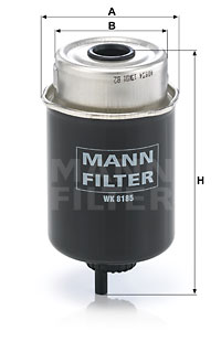 Bränslefilter MANN-FILTER WK 8185