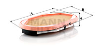 Sekundärluftfilter MANN-FILTER CF 2944