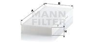 Kupéfilter MANN-FILTER CU 37 230