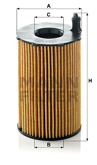 Oljefilter MANN-FILTER HU 8005 z