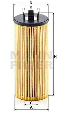 Oljefilter MANN-FILTER HU 6015 z KIT