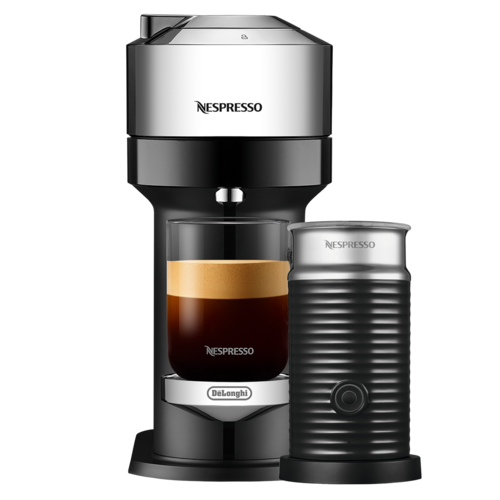 Nespresso Vertuo Next Delux Co-pack Kapselmaskin - Svart/silver