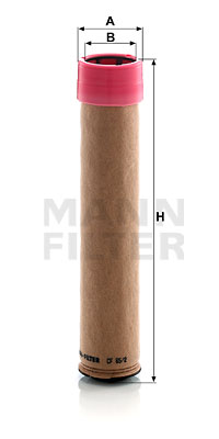 Sekundärluftfilter MANN-FILTER CF 65/2
