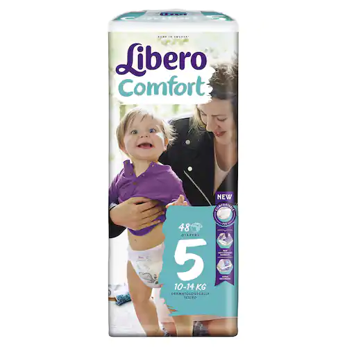 Libero Blöja Comfort S5 10-14kg