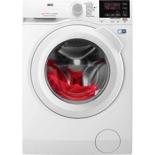 Aeg L6fbe740g Frontmatad Tvättmaskin - Vit