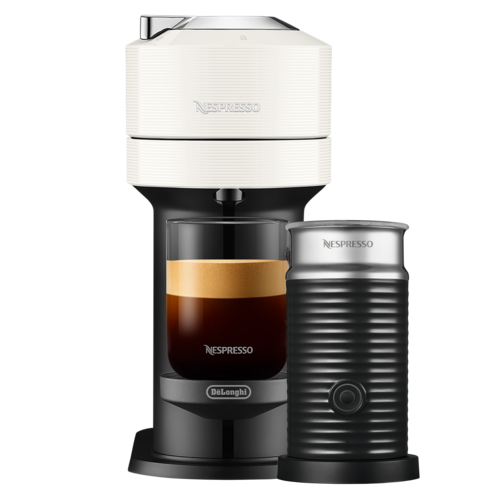 Nespresso Vertuo Next White Env120.Wae - Bundle Kapselmaskin Vit