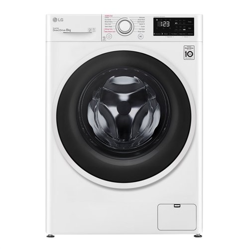 Lg K4wv408s0we Frontmat. Tvättmaskiner - Vit