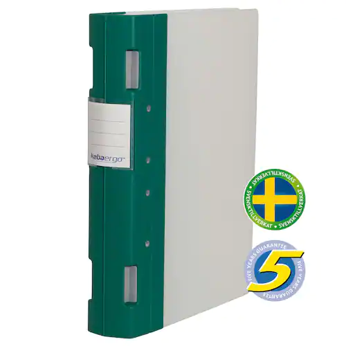 KEBA Gaffelpärm Ergo A4 55mm grön/neutral
