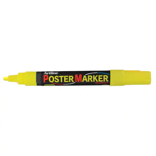 Artline Poster Marker Rund 2,0 mm gul