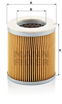 Luftfilter MANN-FILTER C 75/2