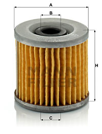 Oljefilter MANN-FILTER MH 66 x