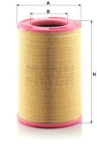 Luftfilter MANN-FILTER C 30 1240/1