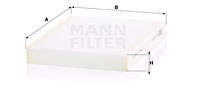 Kupéfilter MANN-FILTER CU 2335