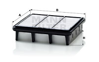 Luftfilter MANN-FILTER C 2029