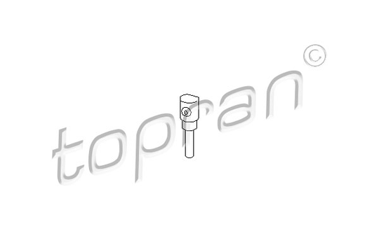 Munstycke, vindrutespolning TOPRAN 302 764