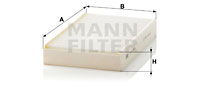 Kupéfilter MANN-FILTER CU 26 004