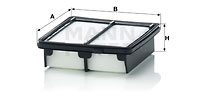 Luftfilter MANN-FILTER C 17 016