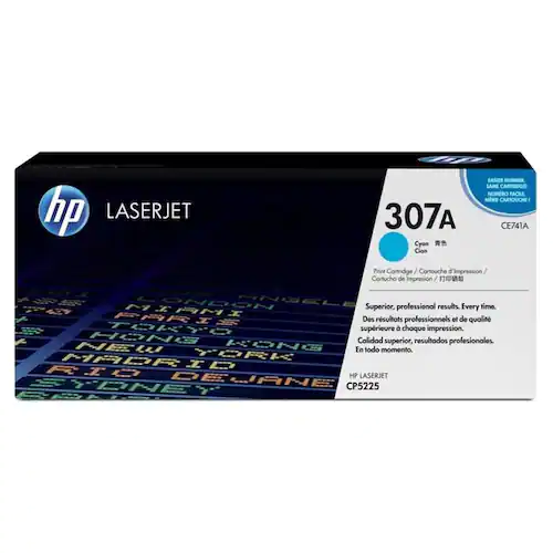 HP Toner CE741A 307A 7,3K Cyan