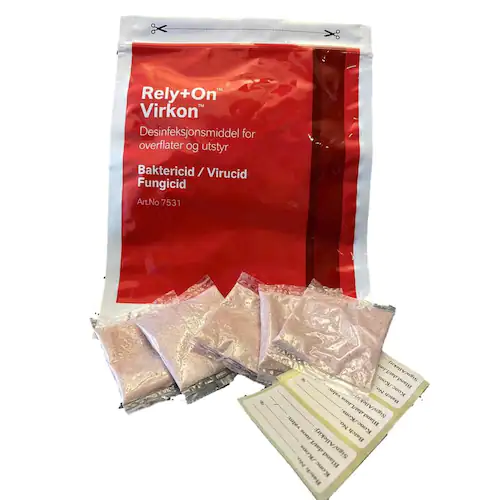 Desinfektion Virkon koncentrat 10g