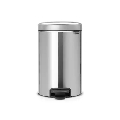 BRABANTIA Papperskorg Pedalhink New Icon 12L Matt stål