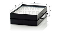 Kupéfilter MANN-FILTER CU 1722