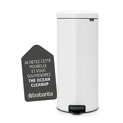 BRABANTIA Pedalhink newIcon 30L Vit