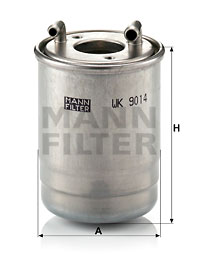 Bränslefilter MANN-FILTER WK 9014 z