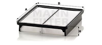 Luftfilter MANN-FILTER C 28 010