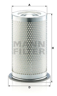 Filter, tryckluft MANN-FILTER LE 7004 x