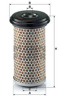 Luftfilter MANN-FILTER C 1176