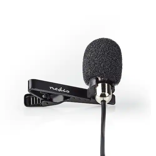 NEDIS Mikrofon Klämma/Mygga 3.5 mm