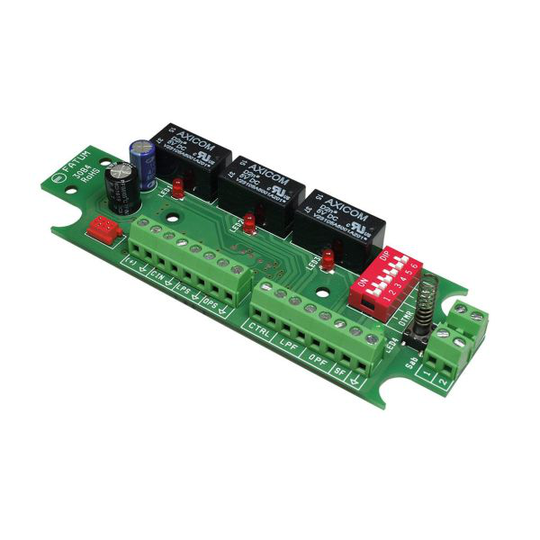 Alarmtech 3089.03 Larmplint för motorlåslarm, 12 V