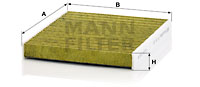 Kupéfilter MANN-FILTER FP 26 021