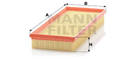 Luftfilter MANN-FILTER C 3383/1