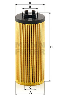 Oljefilter MANN-FILTER HU 6012 z KIT