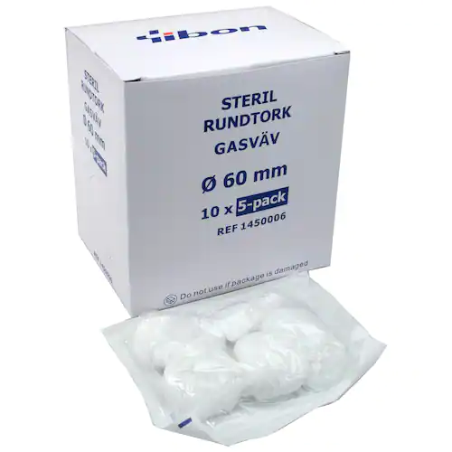 yibon Rundtork GV steril 5-p 60mm