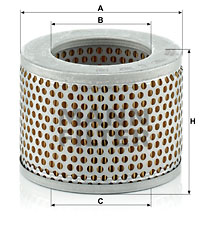 Luftfilter MANN-FILTER C 1112