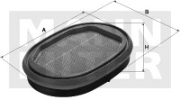 Sekundärluftfilter MANN-FILTER CF 2125