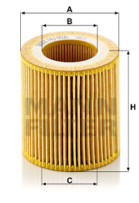 Oljefilter MANN-FILTER HU 816 z KIT