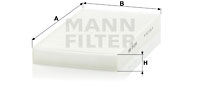 Kupéfilter MANN-FILTER CU 2956