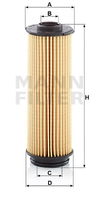 Oljefilter MANN-FILTER HU 6022 z