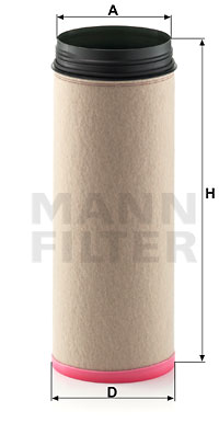 Sekundärluftfilter MANN-FILTER CF 1820