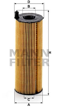 Oljefilter MANN-FILTER HU 8003 x