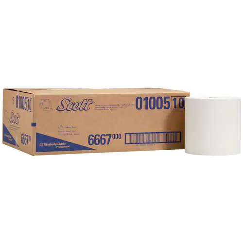 Scott® Rengöringspappersservett, Airflex, 1-lager, 200 mm, vit