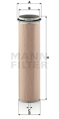 Sekundärluftfilter MANN-FILTER CF 1300