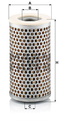 Luftfilter MANN-FILTER C 711