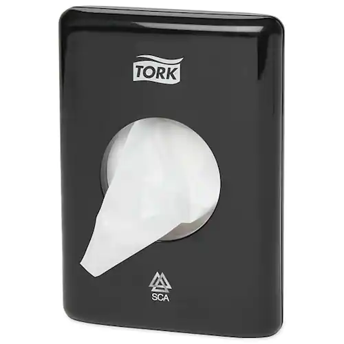 Tork Sanitetspåshållare B5 svart