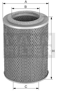 Oljefilter MANN-FILTER H 1053/2 n